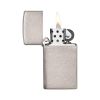 Zippo *1600* Windproof Lighter Slim Brushed Chrome