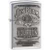 Zippo Windproof Lighter Jim Beam Pewter Emblem