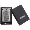 Zippo Windproof Lighter Jim Beam Pewter Emblem