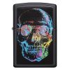 Zippo Windproof Lighter Zippo Colorfiul Skull