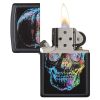 Zippo Windproof Lighter Zippo Colorfiul Skull