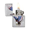 Zippo Windproof Lighter E-Star Award w/Patriotic Eagle Flag