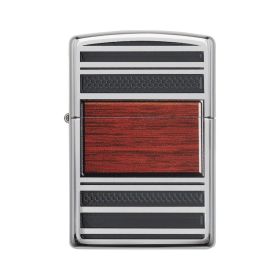 Zippo Windproof Lighter Pipe Wood Design