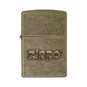 Zippo Windproof Lighter Zippo Logo Antique