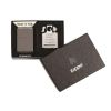 Zippo Windproof Lighter Black Ice Lighter