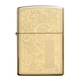Zippo Windproof Lighter Venetian High Polish Brass