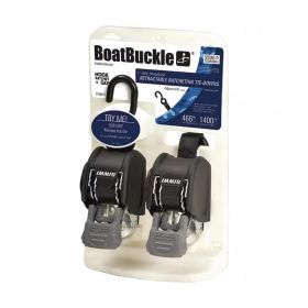BoatBuckle Mini Retractable Transom Tie-Downs (Pair)