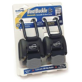BoatBuckle Retractable Gunwale Tie-Downs (Pair)