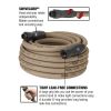 FlexzillaÂ® Colorsâ„¢ SwivelGripÂ® Garden Hose 5/8" x 50' 3/4"-11 1/2 GHT Fittings Brown Mulch(Boxed)