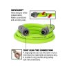 FlexzillaÂ® SwivelGripÂ® Garden Lead-in Hose 5/8" x 10' 3/4" - 11 1/2 GHT Fittings ZillaGreenÂ®