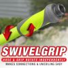 FlexzillaÂ® SwivelGripÂ® Garden Lead-in Hose 5/8" x 10' 3/4" - 11 1/2 GHT Fittings ZillaGreenÂ®