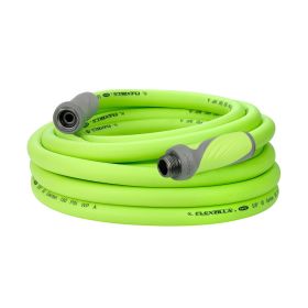 FlexzillaÂ® SwivelGripÂ® Garden Hose 5/8" x 25' 3/4" - 11 1/2 GHT Fittings ZillaGreenÂ®