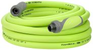 FlexzillaÂ® SwivelGripÂ® Garden Hose 5/8" x 50' 3/4" - 11 1/2 GHT Fittings ZillaGreenÂ® (Boxed)