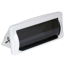 MARINE RADIO COVER PYLE; WHITE