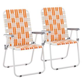 2pcs, Folding Beach Chairs (Option: 2pcs)